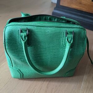 Alice + Olivia Vibrant Green Satchel